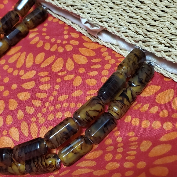 Talbot's Straw Purse Bead Handles - Picture 6 of 8